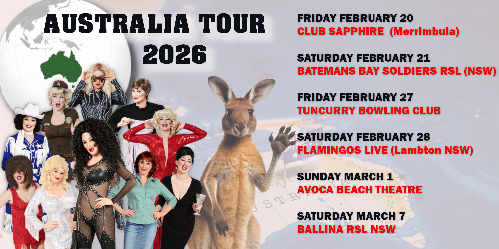 Bonnie takes DIVAS to Australia!